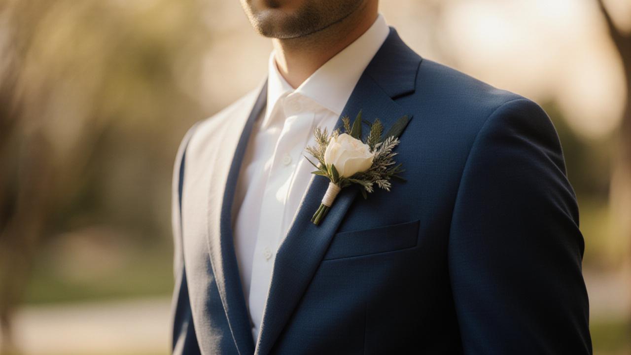 Novio elegante con traje de lino bespoke de Hilos de Aura